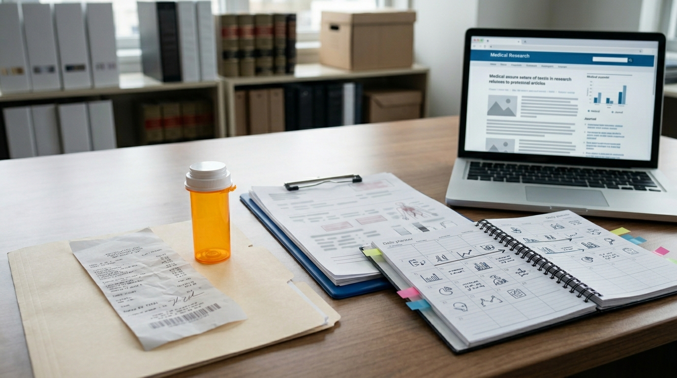 Evidence used in a GLP-1 injury claim