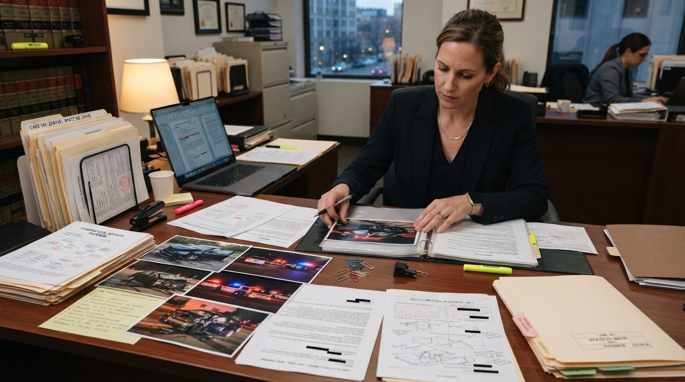 Evidence used in California DUI injury claims after a crash